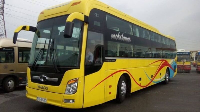 Xe bus giường nằm Viêng Chăn đi Hà Nội